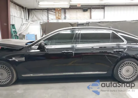 2021 Genesis G90 5.0 Ultimate Rwd z USA, uszkodzony, nr VIN KMTF54PH1MU090273